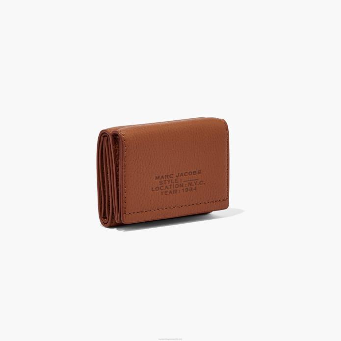 γρ Marc Jacobs το δερμάτινο μεσαίο τρίπτυχο πορτοφόλι TRXP233