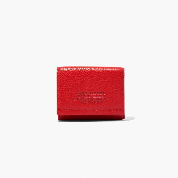 γρ Marc Jacobs το δερμάτινο μεσαίο τρίπτυχο πορτοφόλι TRXP243