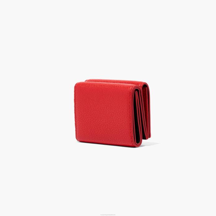 γρ Marc Jacobs το δερμάτινο μεσαίο τρίπτυχο πορτοφόλι TRXP243
