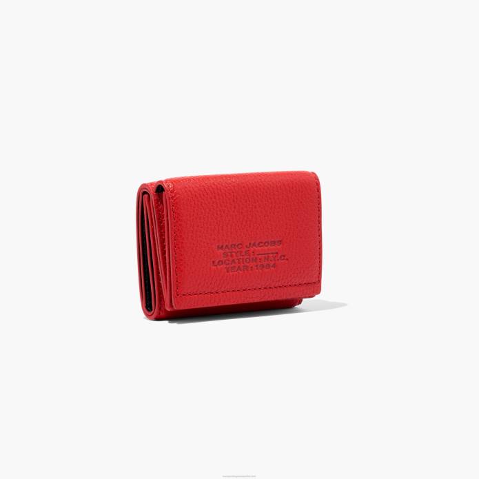 γρ Marc Jacobs το δερμάτινο μεσαίο τρίπτυχο πορτοφόλι TRXP243
