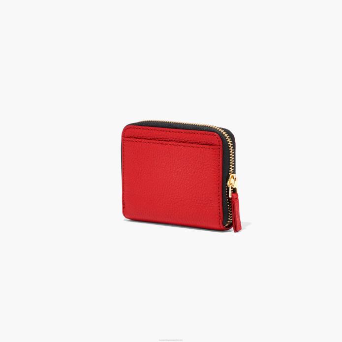 γρ Marc Jacobs το δερμάτινο φερμουάρ γύρω από το πορτοφόλι TRXP289