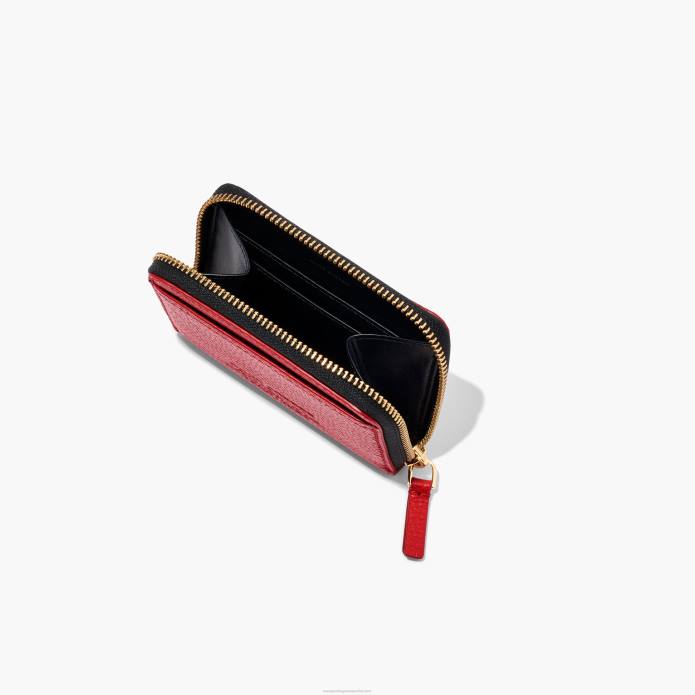 γρ Marc Jacobs το δερμάτινο φερμουάρ γύρω από το πορτοφόλι TRXP289