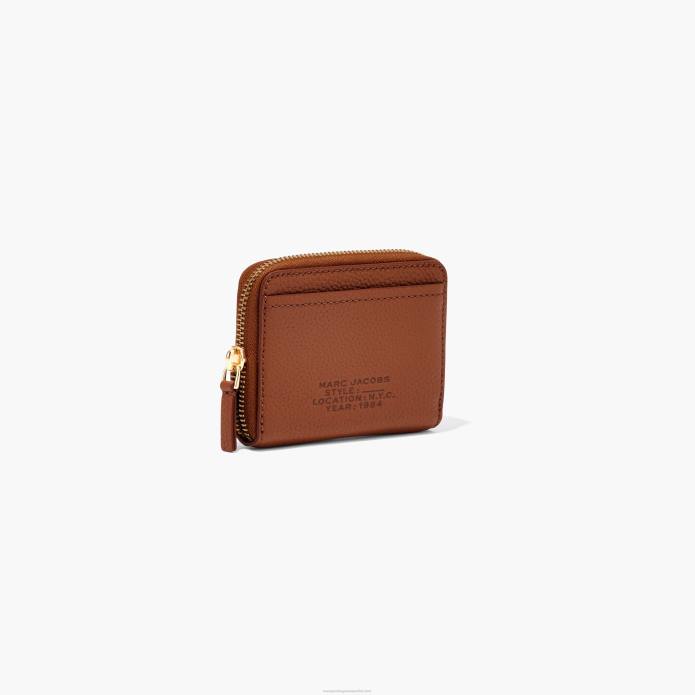 γρ Marc Jacobs το δερμάτινο φερμουάρ γύρω από το πορτοφόλι TRXP293
