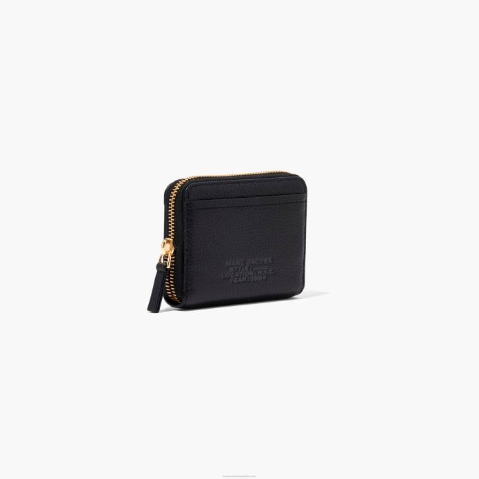 γρ Marc Jacobs το δερμάτινο φερμουάρ γύρω από το πορτοφόλι TRXP296