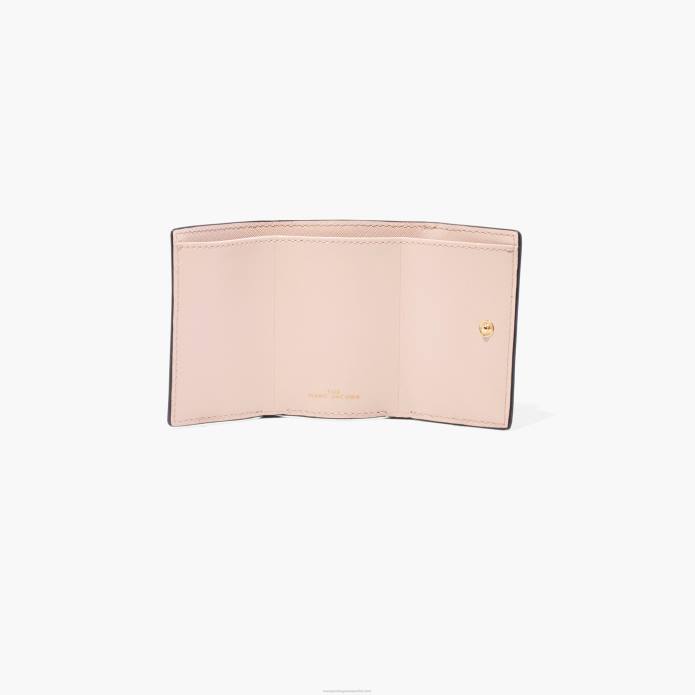 γρ Marc Jacobs το μίνι τρίπτυχο πορτοφόλι στιγμιότυπο TRXP318