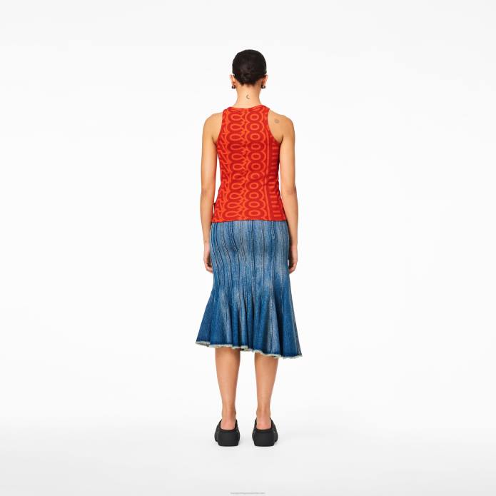γρ Marc Jacobs το μονόγραμμα rib tank TRXP478