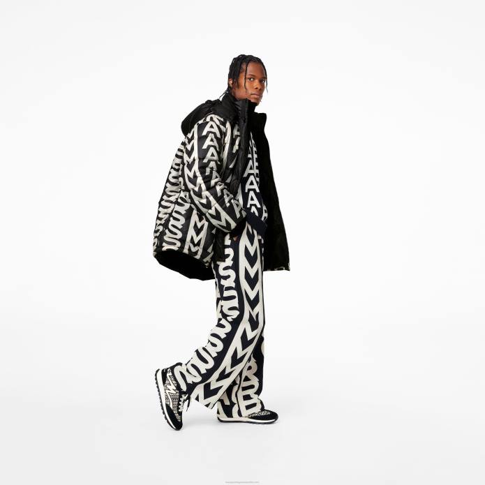 γρ Marc Jacobs το μονόγραμμα δερμάτινο jogger TRXP499