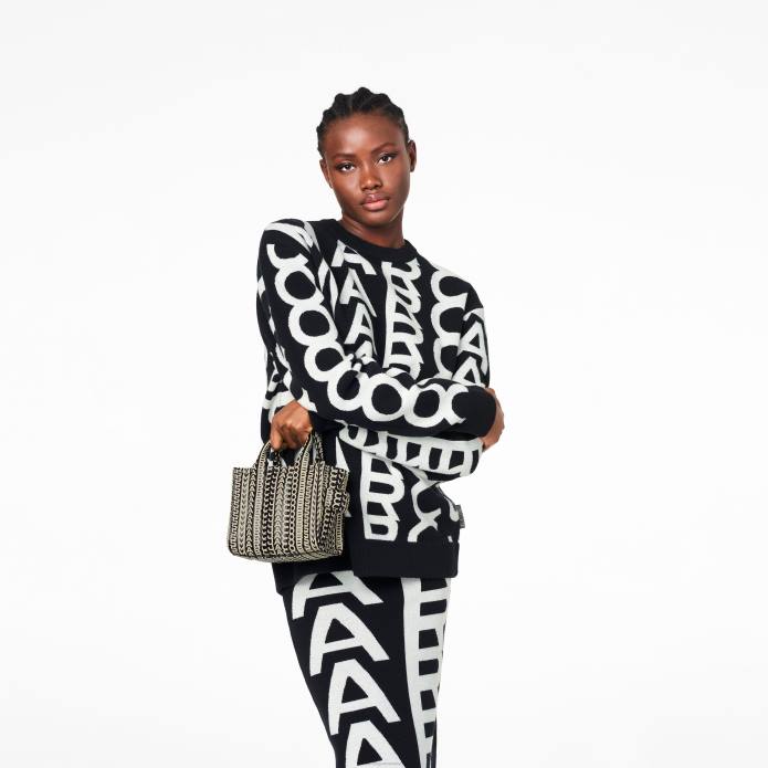 γρ Marc Jacobs το μονόγραμμα δερμάτινο micro tote TRXP79