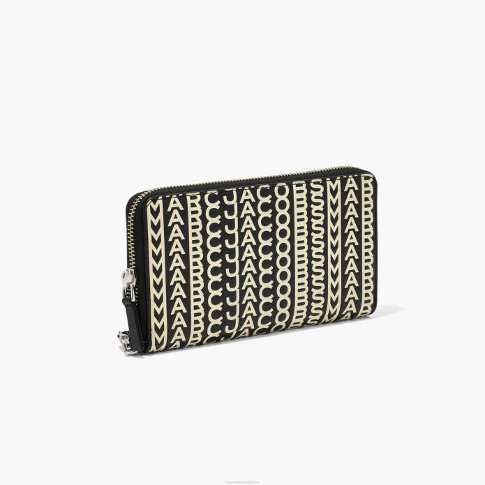 γρ Marc Jacobs το μονόγραμμα δερμάτινο ηπειρωτικό πορτοφόλι χειρός TRXP247