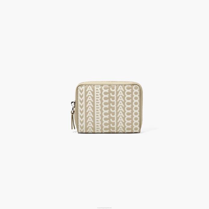 γρ Marc Jacobs το μονόγραμμα δερμάτινο φερμουάρ γύρω από το πορτοφόλι TRXP268