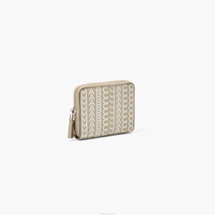 γρ Marc Jacobs το μονόγραμμα δερμάτινο φερμουάρ γύρω από το πορτοφόλι TRXP268