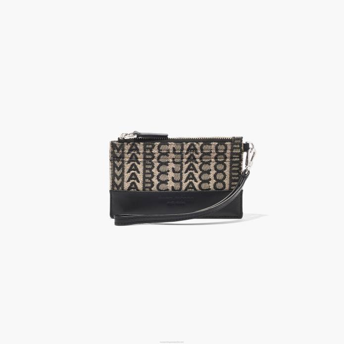 γρ Marc Jacobs το μονόγραμμα επάνω βραχιόλι με φερμουάρ TRXP307