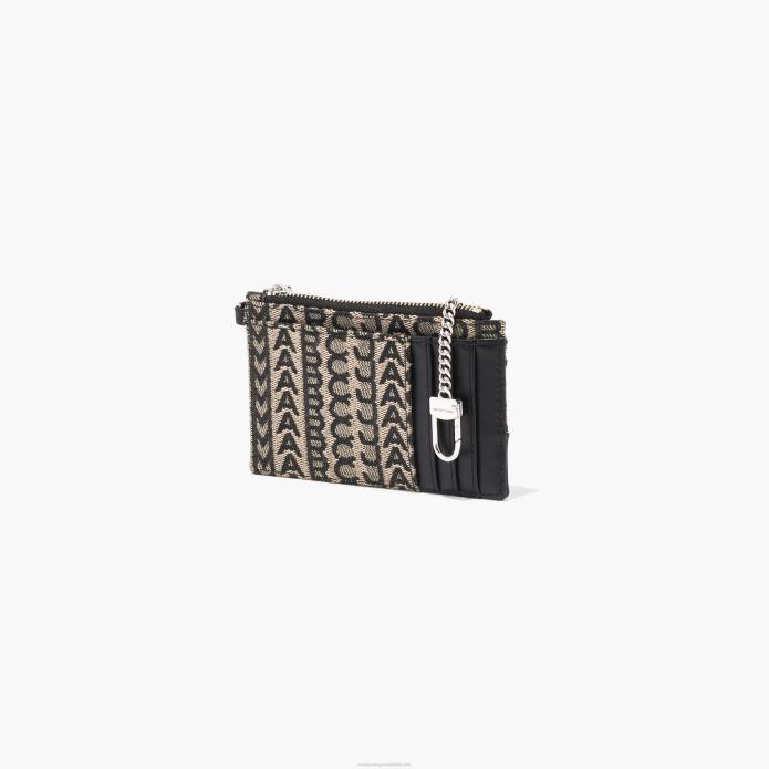 γρ Marc Jacobs το μονόγραμμα επάνω βραχιόλι με φερμουάρ TRXP307