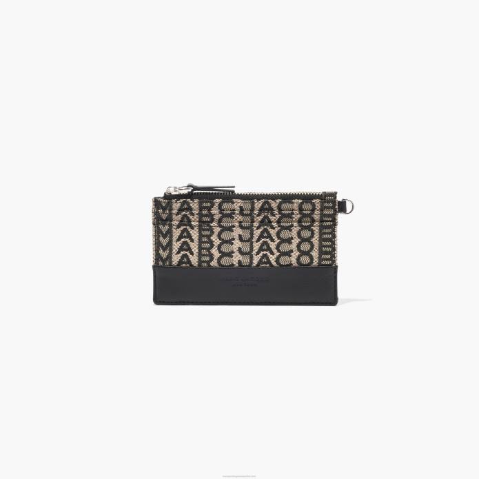 γρ Marc Jacobs το μονόγραμμα επάνω βραχιόλι με φερμουάρ TRXP307