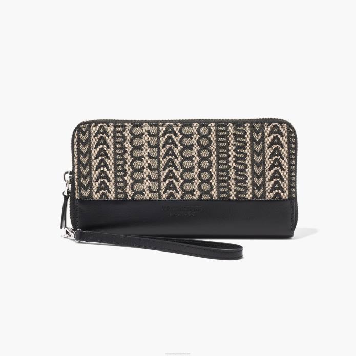 γρ Marc Jacobs το μονόγραμμα ζακάρ ηπειρωτικό πορτοφόλι καρπού TRXP256