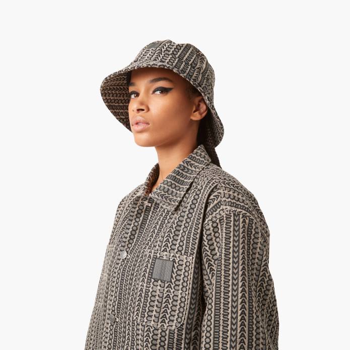 γρ Marc Jacobs το μονόγραμμα κουβά καπέλο TRXP394