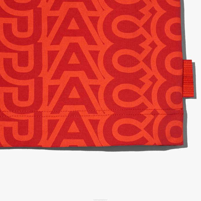 γρ Marc Jacobs το μονόγραμμα μεγάλο μπλουζάκι TRXP480