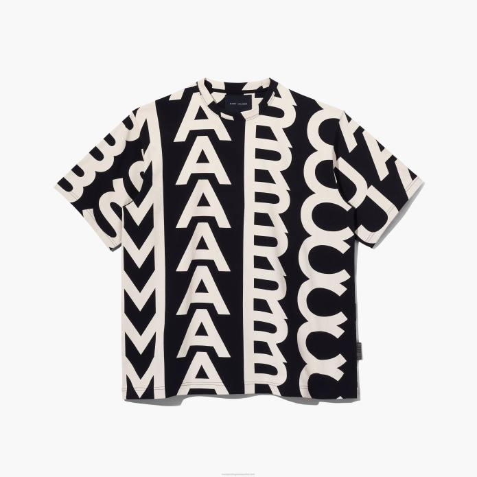 γρ Marc Jacobs το μονόγραμμα μεγάλο μπλουζάκι TRXP519