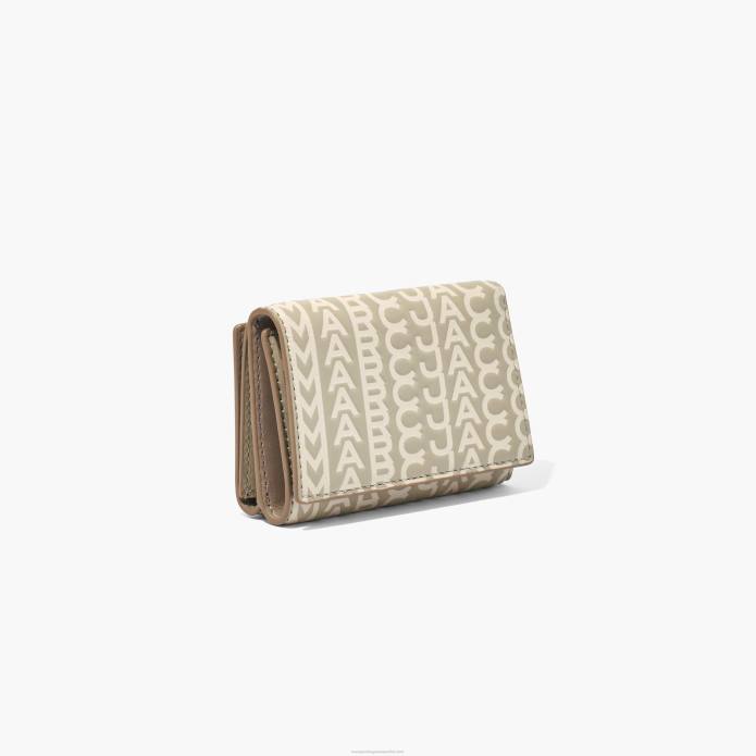 γρ Marc Jacobs το μονόγραμμα μεσαίο τρίπτυχο πορτοφόλι TRXP246