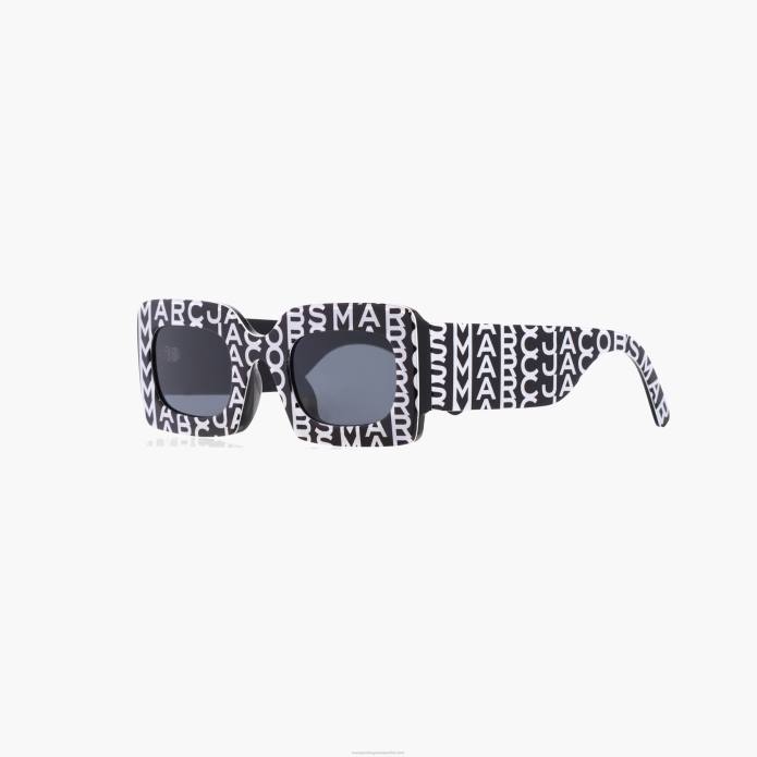 γρ Marc Jacobs το μονόγραμμα ορθογώνια γυαλιά ηλίου TRXP391