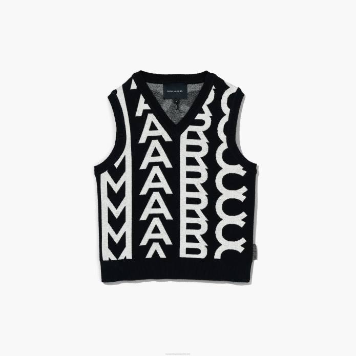 γρ Marc Jacobs το μονόγραμμα πλεκτό γιλέκο TRXP512