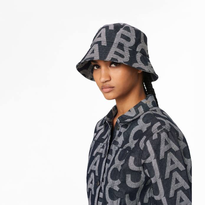 γρ Marc Jacobs το μονόγραμμα τζιν καπέλο κουβά TRXP393