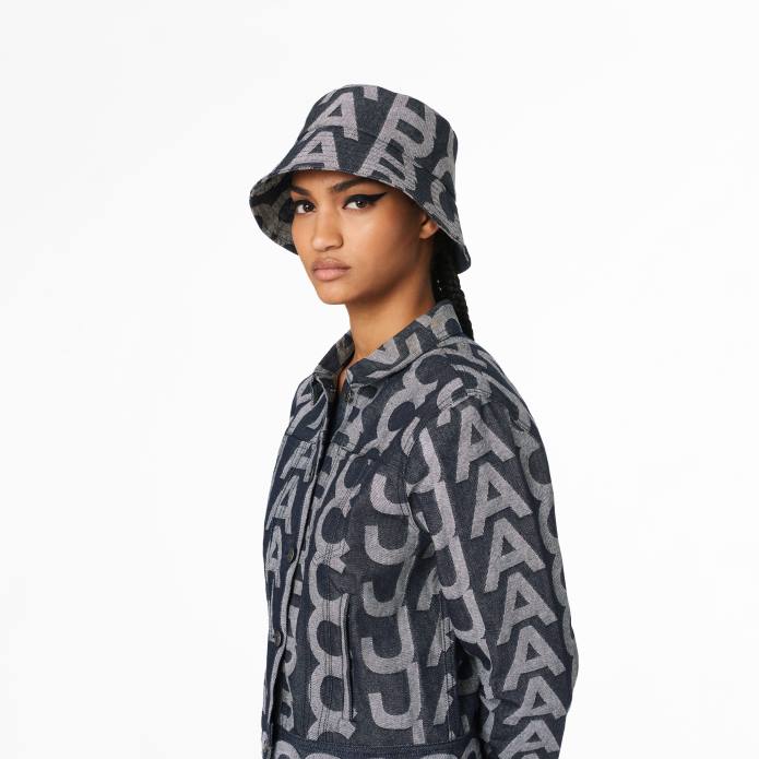 γρ Marc Jacobs το μονόγραμμα τζιν καπέλο κουβά TRXP393