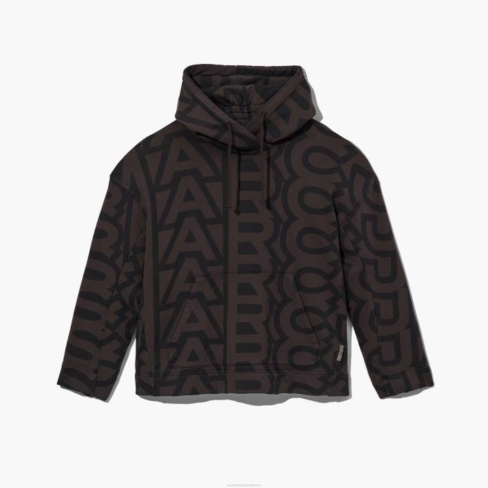 γρ Marc Jacobs το μονόγραμμα υπερμεγέθη κουκούλα TRXP495