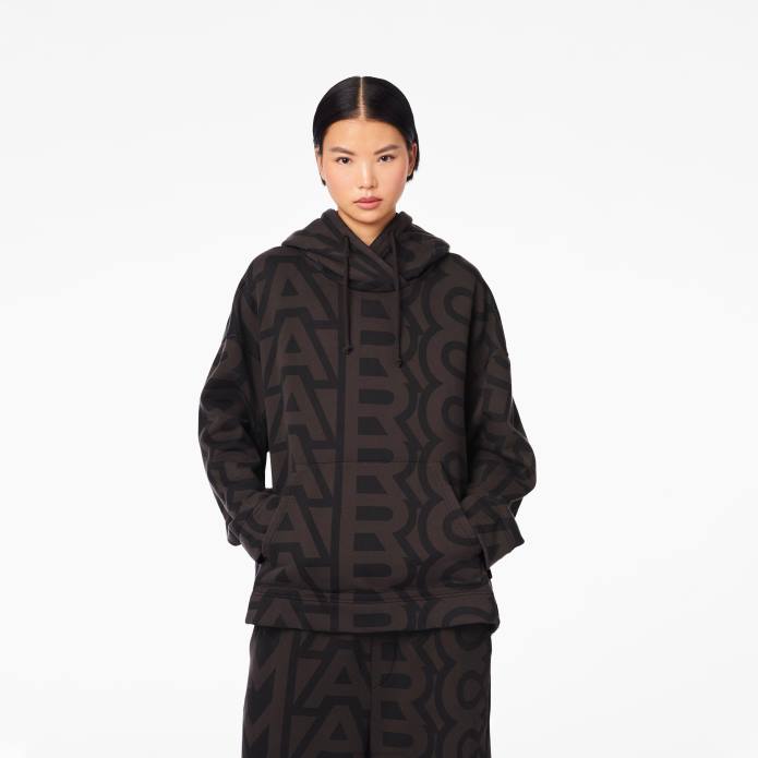 γρ Marc Jacobs το μονόγραμμα υπερμεγέθη κουκούλα TRXP495