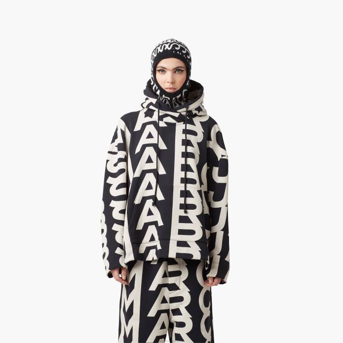 γρ Marc Jacobs το μονόγραμμα υπερμεγέθη κουκούλα TRXP514