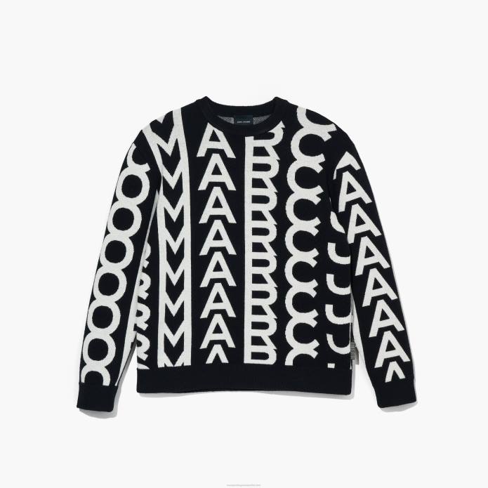 γρ Marc Jacobs το μονόγραμμα υπερμεγέθη λαιμόκοψη TRXP511