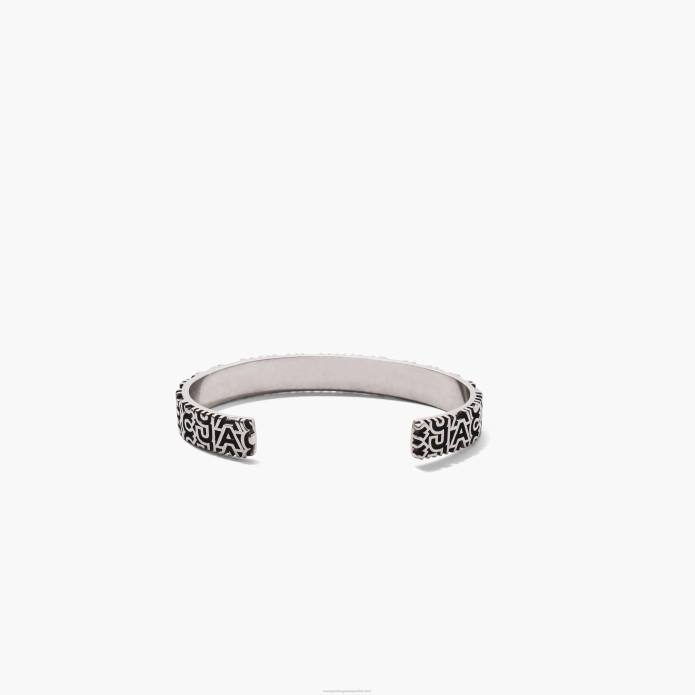 γρ Marc Jacobs το μονόγραμμα χαραγμένο βραχιόλι TRXP424